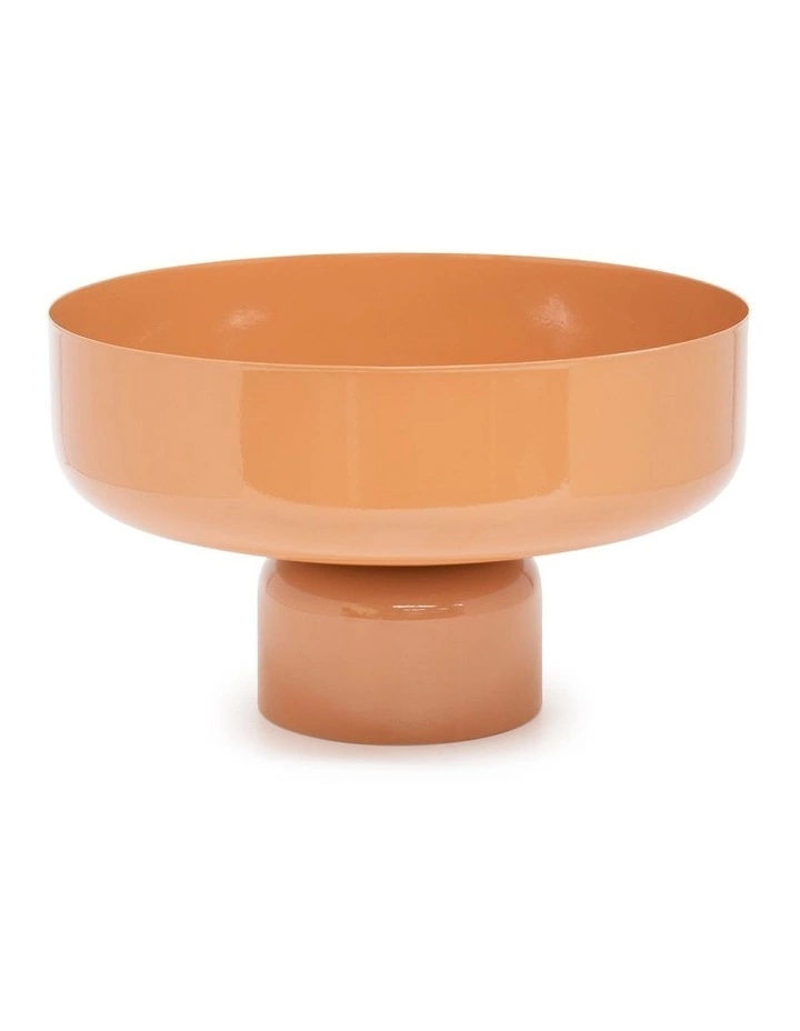 Salt&Pepper Amana Footed Fruit Bowl - 26cm - Burnt Orange 1 Salt&Pepper Amana Footed Fruit Bowl - 26cm - Burnt Orange