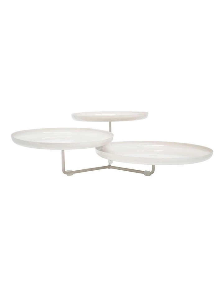 Salt&Pepper Amana 3 Tier Stand - White 1 Salt&Pepper Amana 3 Tier Stand - White