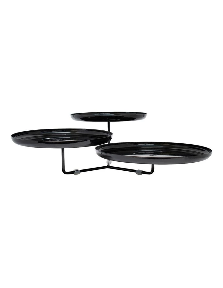 Salt&Pepper Amana 3 Tier Stand - Black 1 Salt&Pepper Amana 3 Tier Stand - Black