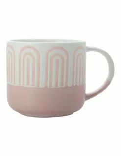 Maxwell & Williams Arches Mug 400ML Pink