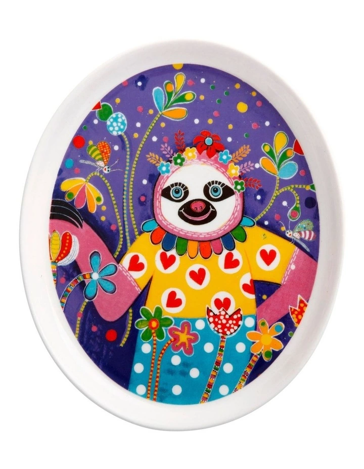 Maxwell & Williams Donna Sharam Rainbow Jungle Plate 16cm Slow Walker Gift Boxed 1 Maxwell & Williams Donna Sharam Rainbow Jungle Plate 16cm Slow Walker Gift Boxed