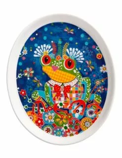 Maxwell & Williams Donna Sharam Rainbow Jungle Plate 16cm Glamour Puss Gift Boxed
