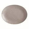 Maxwell & Williams Dune Oval Platter 36x27cm Taupe Gift Boxed