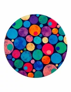 Maxwell & Williams Kasey Rainbow Be Kind Ceramic Coaster 10cm Dots