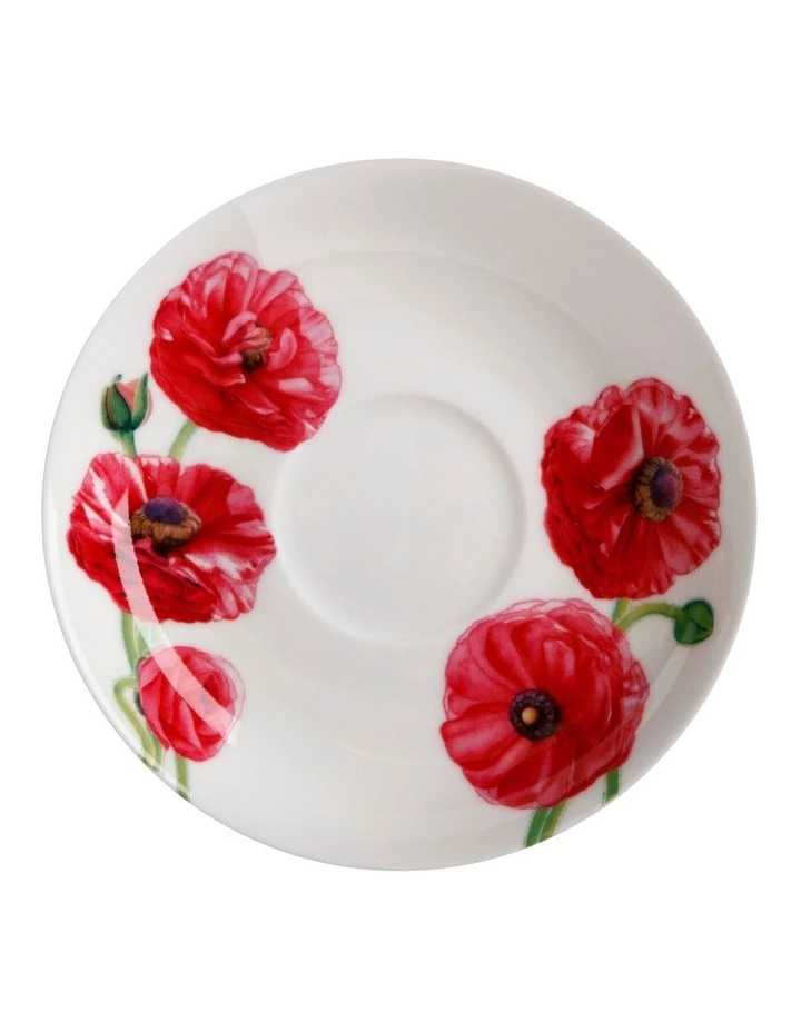 Maxwell & Williams Katherine Castle Floriade Breakfast Cup & Saucer 480ML Ranunculus Gift Boxed 2 Maxwell & Williams Katherine Castle Floriade Breakfast Cup & Saucer 480ML Ranunculus Gift Boxed - Image 2