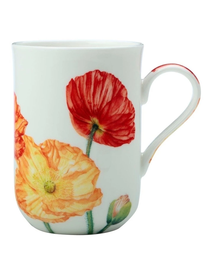 Maxwell & Williams Katherine Castle Floriade Mug 350ML Poppy Gift Boxed 1 Maxwell & Williams Katherine Castle Floriade Mug 350ML Poppy Gift Boxed