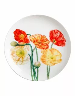 Maxwell & Williams Katherine Castle Floriade Plate 20cm Poppy Gift Boxed