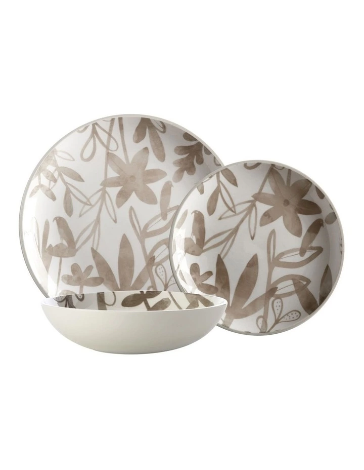 Maxwell & Williams Marc Martin Dusk Dinner Set 12pc Taupe Boxed 1 Maxwell & Williams Marc Martin Dusk Dinner Set 12pc Taupe Boxed