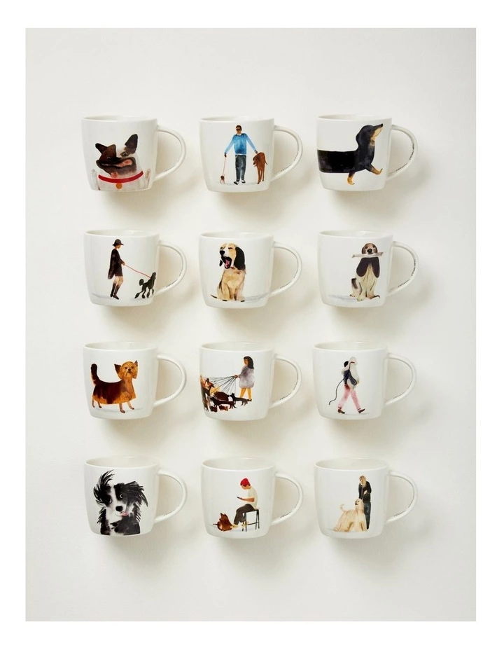 Maxwell & Williams Marc Martin BFF Mug 400ML Cafe Waiting Gift Boxed 2 Maxwell & Williams Marc Martin BFF Mug 400ML Cafe Waiting Gift Boxed - Image 2