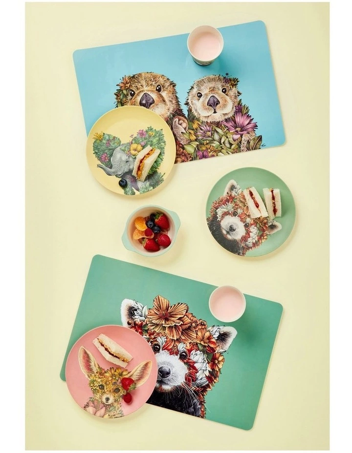 Maxwell & Williams Marini Ferlazzo Wild Planet Bamboo Plate 20cm Set Of 4 Assorted Boxed 6 Maxwell & Williams Marini Ferlazzo Wild Planet Bamboo Plate 20cm Set Of 4 Assorted Boxed - Image 6