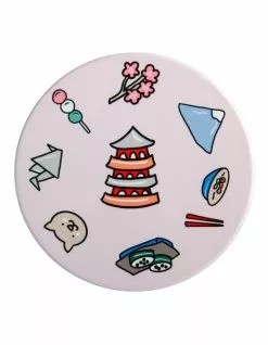 Maxwell & Williams Megan McKean Cities Ceramic Round Coaster 10.5cm Tokyo