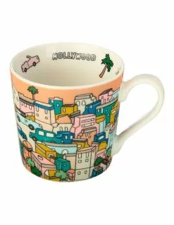 Maxwell & Williams Megan McKean Cities Mug 430ML Los Angeles Gift Boxed -Dining Shop 850083400 3 720x928