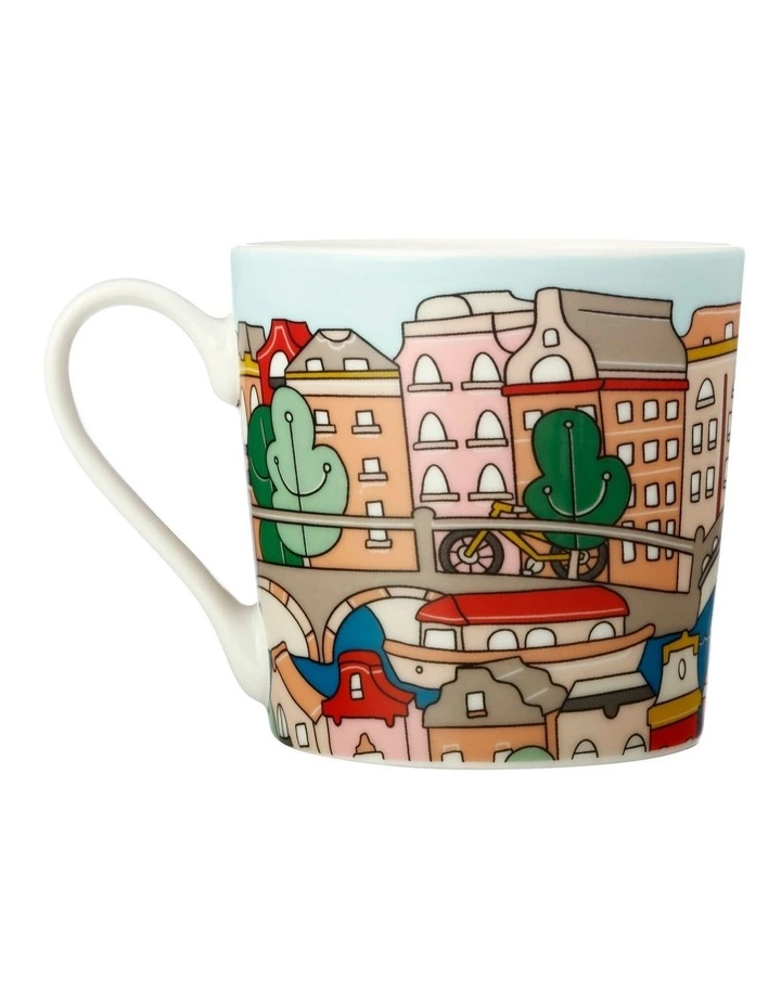 Maxwell & Williams Megan McKean Cities Mug 430ML Amsterdam Gift Boxed 2 Maxwell & Williams Megan McKean Cities Mug 430ML Amsterdam Gift Boxed - Image 2
