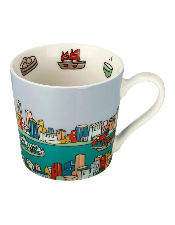 Maxwell & Williams Megan McKean Cities Mug 430ML Hong Kong Gift Boxed 3 Maxwell & Williams Megan McKean Cities Mug 430ML Hong Kong Gift Boxed - Image 3