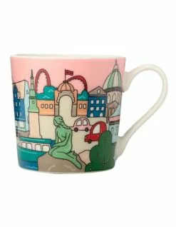 Maxwell & Williams Megan McKean Cities Mug 430ML Copenhagen Gift Boxed