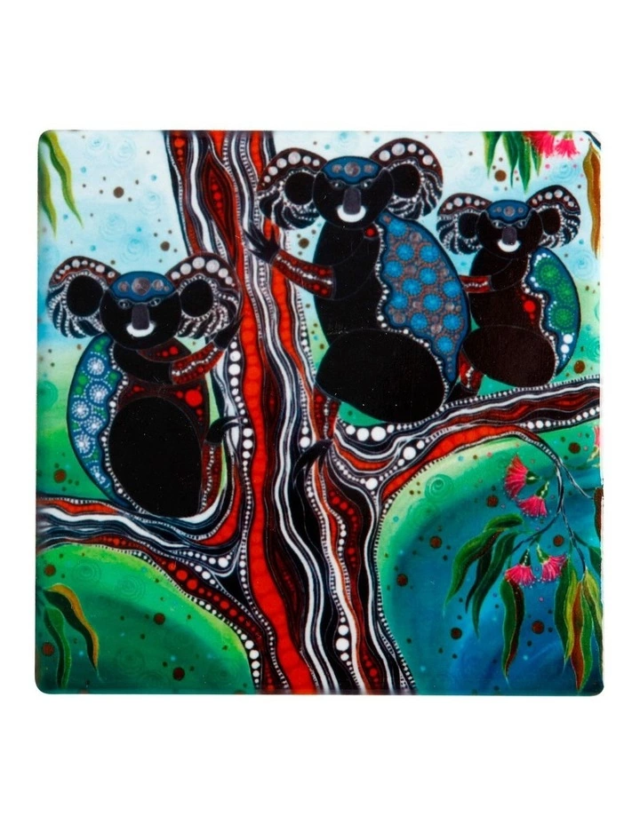Maxwell & Williams Melanie Hava Journeys Ceramic Coaster 10cm Koalas 1 Maxwell & Williams Melanie Hava Journeys Ceramic Coaster 10cm Koalas