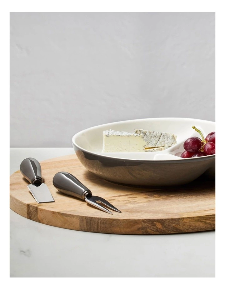 Maxwell & Williams Mezze Chip & Dip 30cm Coral Boxed 2 Maxwell & Williams Mezze Chip & Dip 30cm Coral Boxed - Image 2