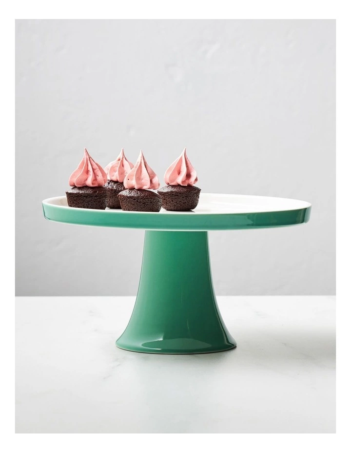 Maxwell & Williams Mezze Cake Stand 20cm Jade Boxed 2 Maxwell & Williams Mezze Cake Stand 20cm Jade Boxed - Image 2