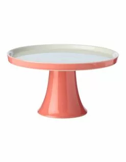 Maxwell & Williams Mezze Cake Stand 20cm Coral Boxed