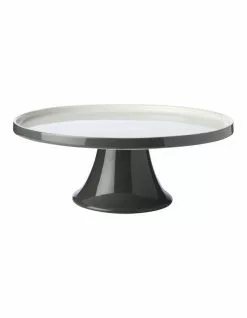 Maxwell & Williams Mezze Cake Stand 30cm Charcoal Boxed