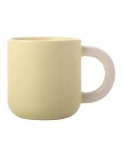 Maxwell & Williams Sherbet Mug 370ML Lemon