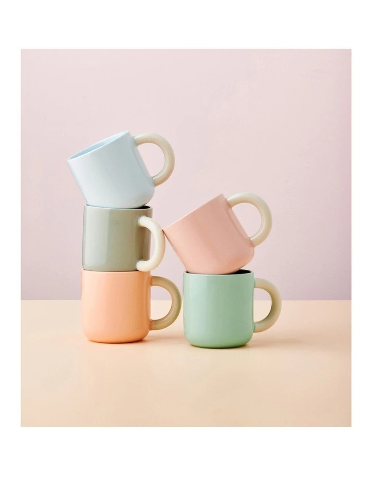Maxwell & Williams Sherbet Mug 370ML White 2 Maxwell & Williams Sherbet Mug 370ML White - Image 2