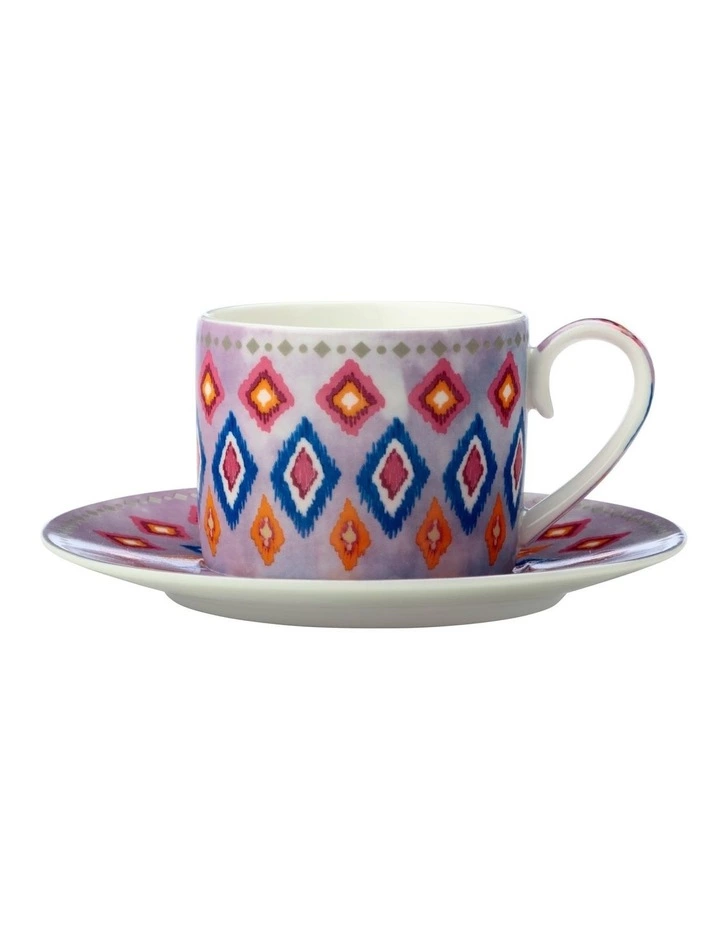 Maxwell & Williams Teas & C's Zanzibar Demi Cup & Saucer 100ML Set Of 2 Gift Boxed 1 Maxwell & Williams Teas & C's Zanzibar Demi Cup & Saucer 100ML Set Of 2 Gift Boxed