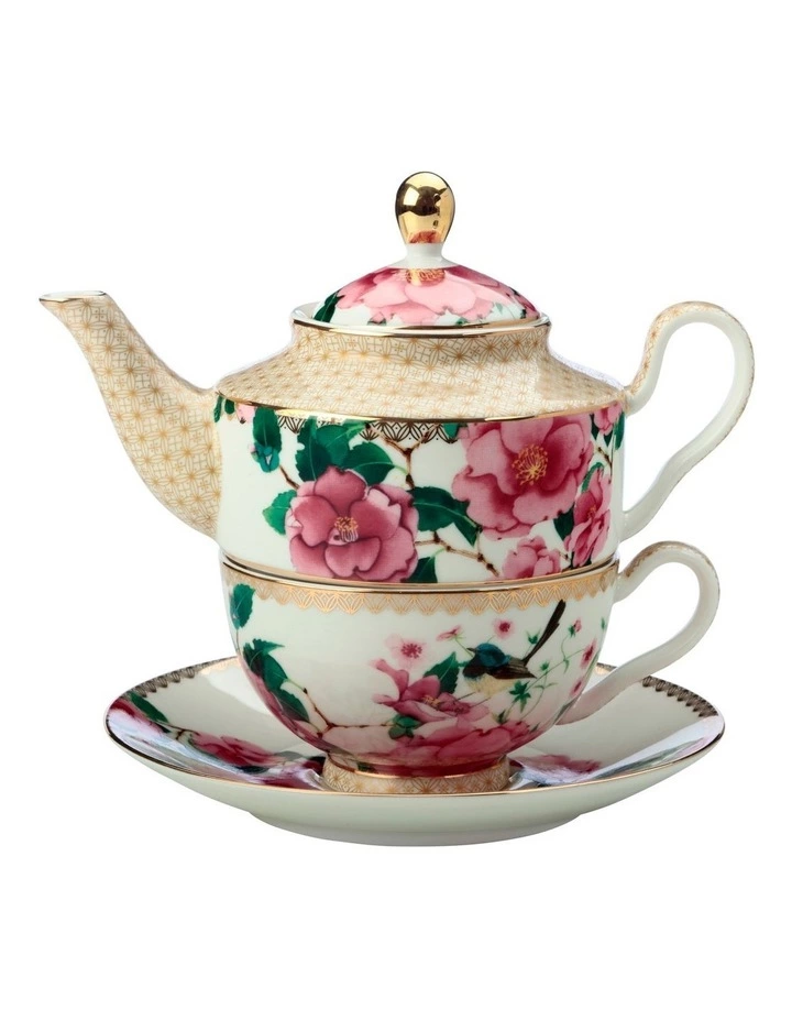 Maxwell & Williams Teas & C's Silk Road Tea for One With Infuser 380ML White Gift Boxed 1 Maxwell & Williams Teas & C's Silk Road Tea for One With Infuser 380ML White Gift Boxed