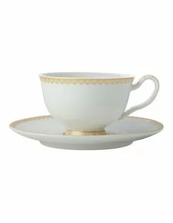 Maxwell & Williams Teas & C's Classic Footed Cup & Saucer 200ML White Gift Boxed