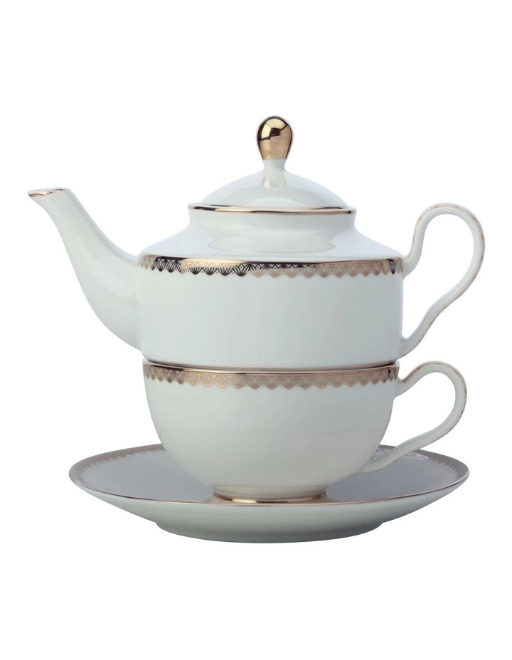 Maxwell & Williams Teas & C's Classic Tea for One with Infuser 380ML White Gift Boxed 1 Maxwell & Williams Teas & C's Classic Tea for One with Infuser 380ML White Gift Boxed