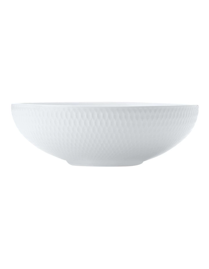 Maxwell & Williams White Basics Diamonds Coupe Bowl 16cm 1 Maxwell & Williams White Basics Diamonds Coupe Bowl 16cm