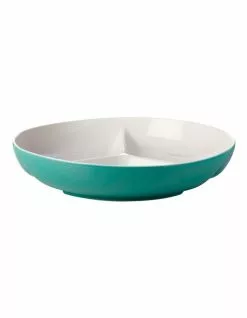 Maxwell & Williams Mezze Divided Platter 32cm Jade Boxed