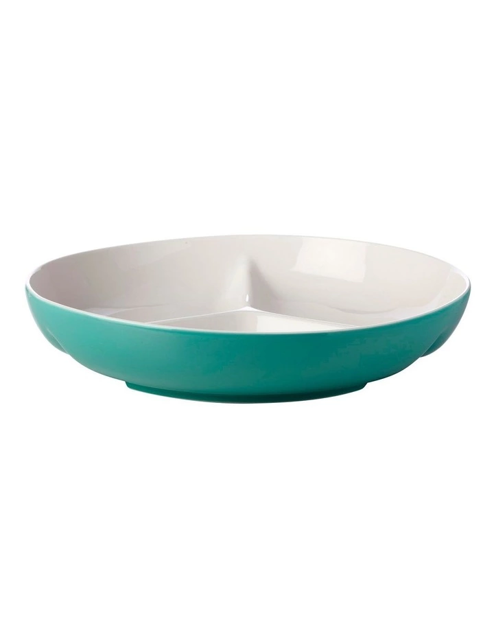 Maxwell & Williams Mezze Divided Platter 32cm Jade Boxed 1 Maxwell & Williams Mezze Divided Platter 32cm Jade Boxed