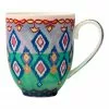Maxwell & Williams Teas & C's Zanzibar Coupe Mug 420ML Diamonds Gift Boxed