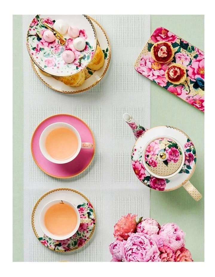 Maxwell & Williams Teas & C's Silk Road Teaspoon Set 4pc White Boxed 2 Maxwell & Williams Teas & C's Silk Road Teaspoon Set 4pc White Boxed - Image 2