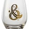 Maxwell & Williams The Letterettes Stemless Glass 500ML "&" Boxed