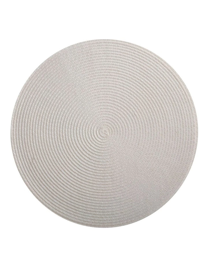 Maxwell & Williams Table Accents Round Placemat In White 1 Maxwell & Williams Table Accents Round Placemat In White
