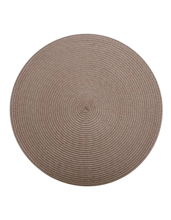 Maxwell & Williams Table Accents Round Placemat In Taupe 1 Maxwell & Williams Table Accents Round Placemat In Taupe