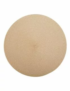 Maxwell & Williams Table Accents Round Placemat In Sand