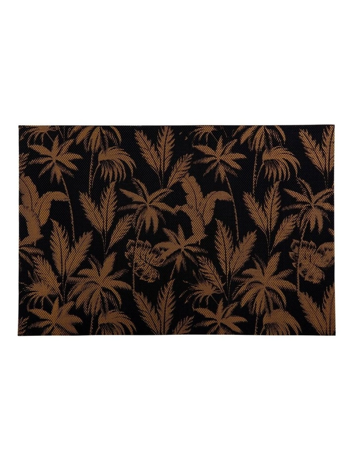 Maxwell & Williams Table Accents Jungle Placemat 45x30cm In Black 1 Maxwell & Williams Table Accents Jungle Placemat 45x30cm In Black