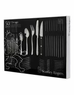 Stanley Rogers Chicago 50 piece Cutlery Set -Dining Shop 859803400 3 720x928