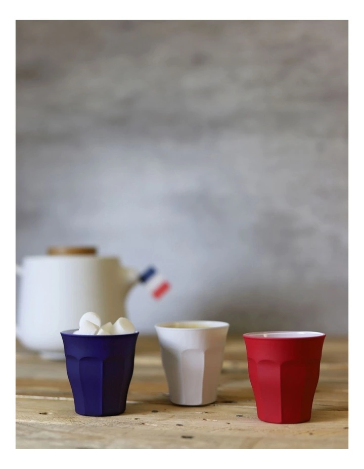 Duralex Picardie Soft Touch Tricolor Tumbler 90ml Set Of 3 2 Duralex Picardie Soft Touch Tricolor Tumbler 90ml Set Of 3 - Image 2