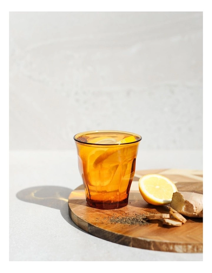 Duralex Picardie Amber Tumbler 250ml Set Of 6 2 Duralex Picardie Amber Tumbler 250ml Set Of 6 - Image 2