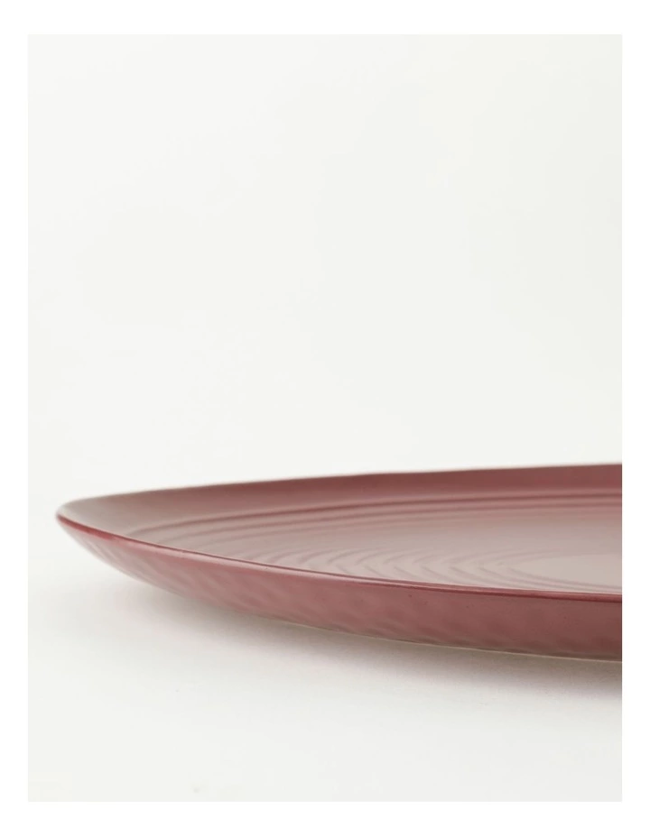 Vue Desert Bloom Oblong Platter Red 2 Vue Desert Bloom Oblong Platter Red - Image 2