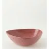 Vue Desert Bloom Oblong Serving Bowl Pink