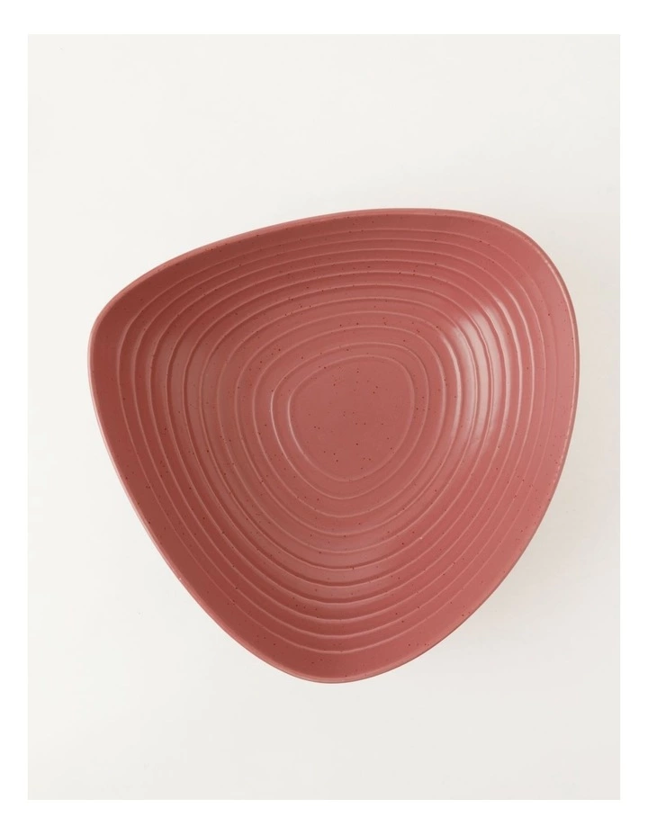 Vue Desert Bloom Oblong Serving Bowl Pink 3 Vue Desert Bloom Oblong Serving Bowl Pink - Image 3