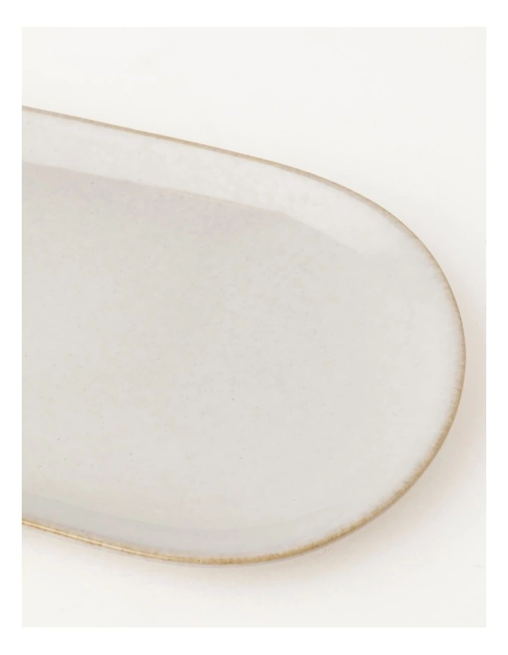 Australian House & Garden Esperance Wiped Edge Oblong Platter 2 Australian House & Garden Esperance Wiped Edge Oblong Platter - Image 2