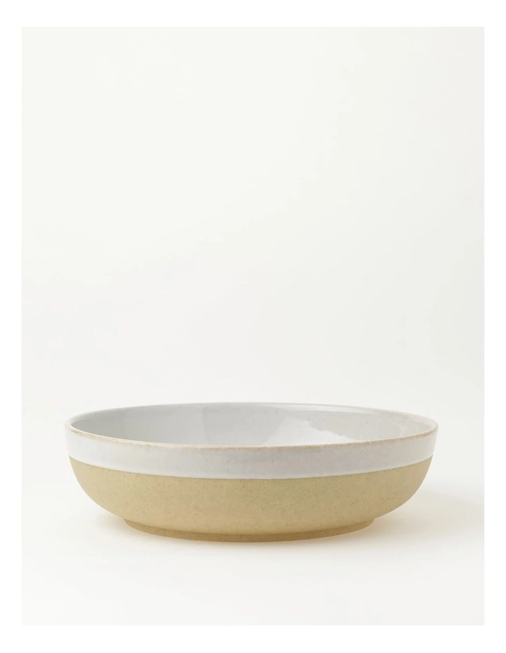 Australian House & Garden Esperance Wiped Edge Shallow Bowl Large 1 Australian House & Garden Esperance Wiped Edge Shallow Bowl Large