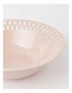 Heritage Lace Pink Carved Bowl 6 Heritage Lace Pink Carved Bowl -Dining Shop 864783910 3 720x928