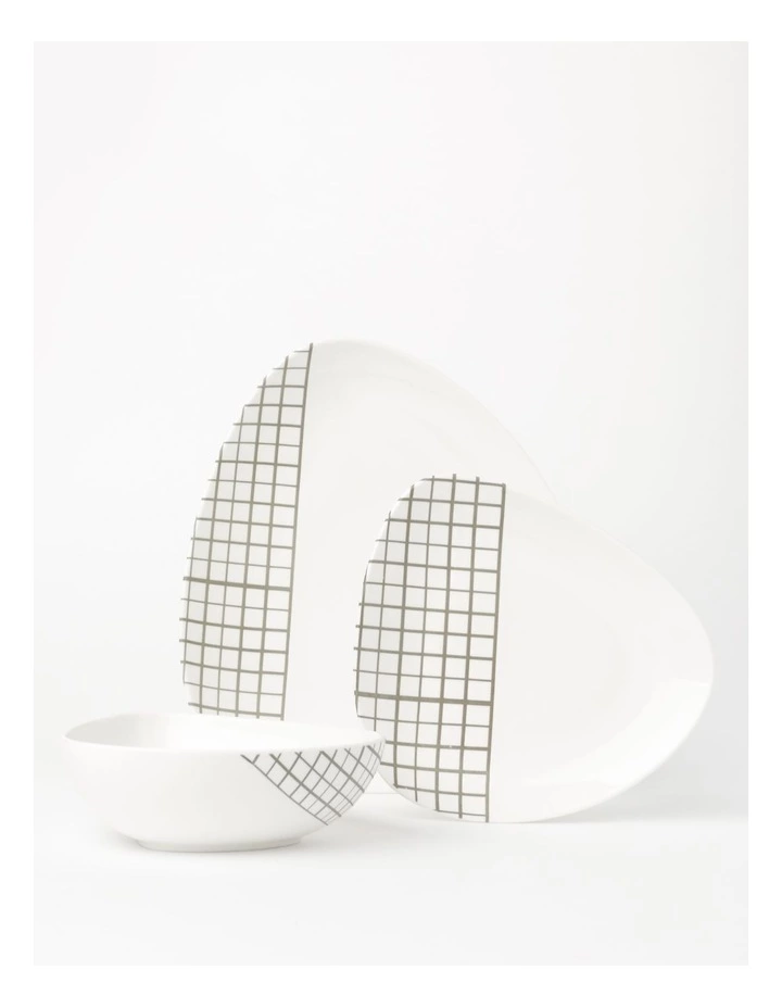 Vue Grid Oblong 12pc Dinner Set 1 Vue Grid Oblong 12pc Dinner Set